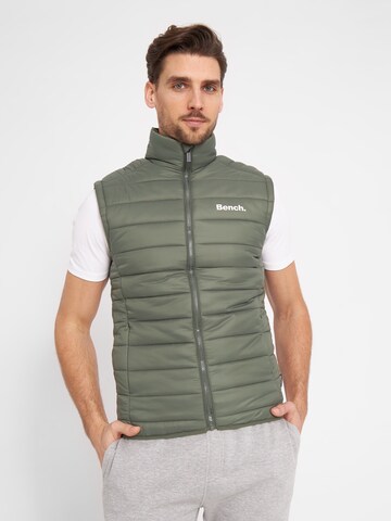 BENCH Bodywarmer in Groen: voorkant