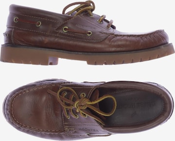 HECHTER PARIS Flats & Loafers in 41 in Brown: front