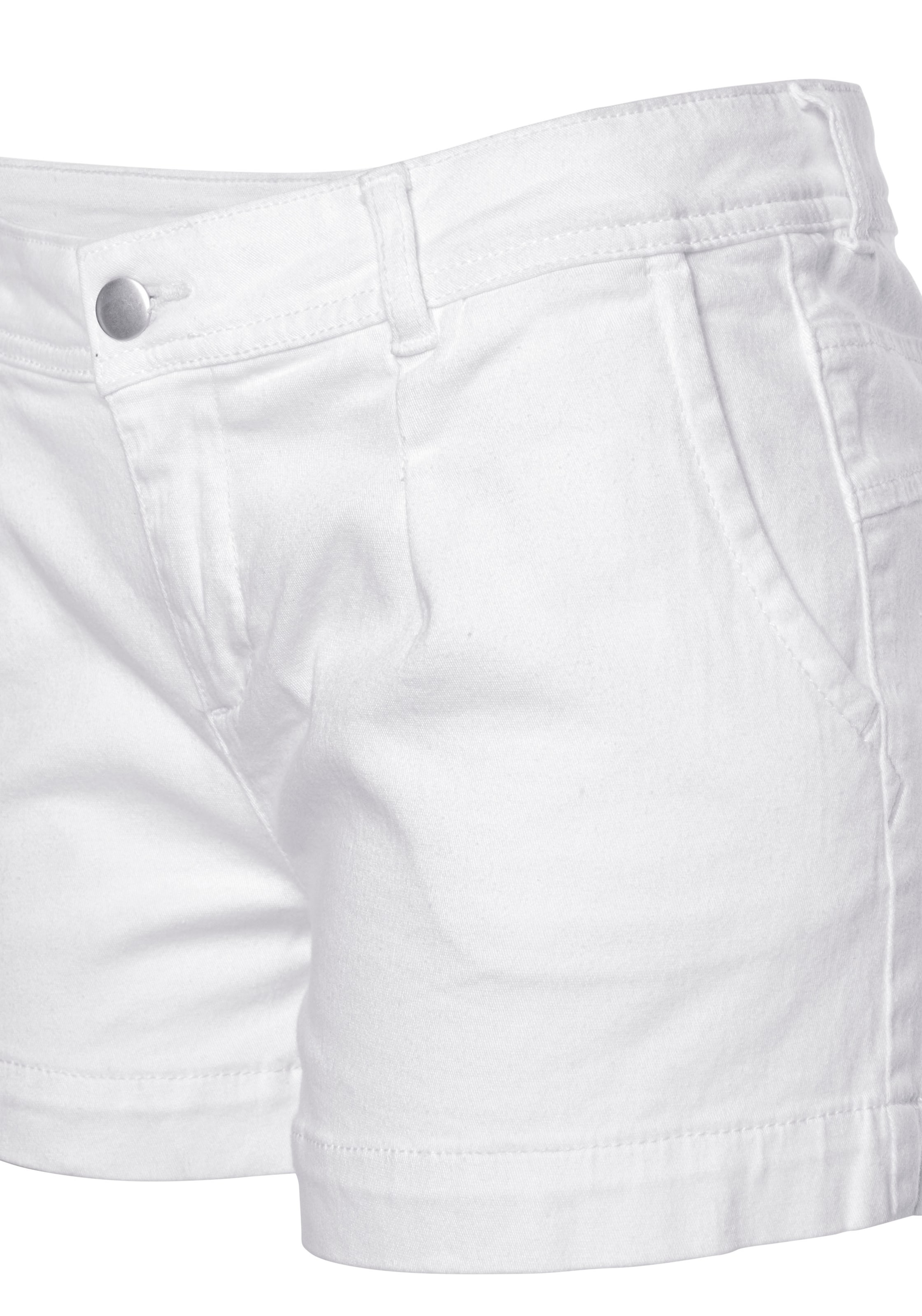 balta LASCANA Standartinis Kelnės