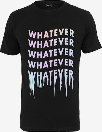 Mister Tee T-Shirt 'Whatever' in Schwarz: predná strana