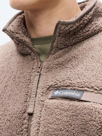 COLUMBIA Toiminnallinen fleecetakki 'Rugged Ridge™' värissä ruskea