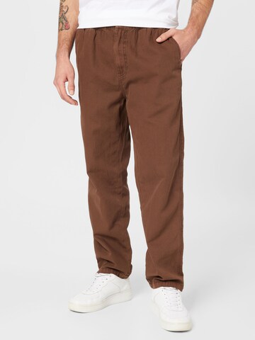 Cotton On Regular Broek in Bruin: voorkant