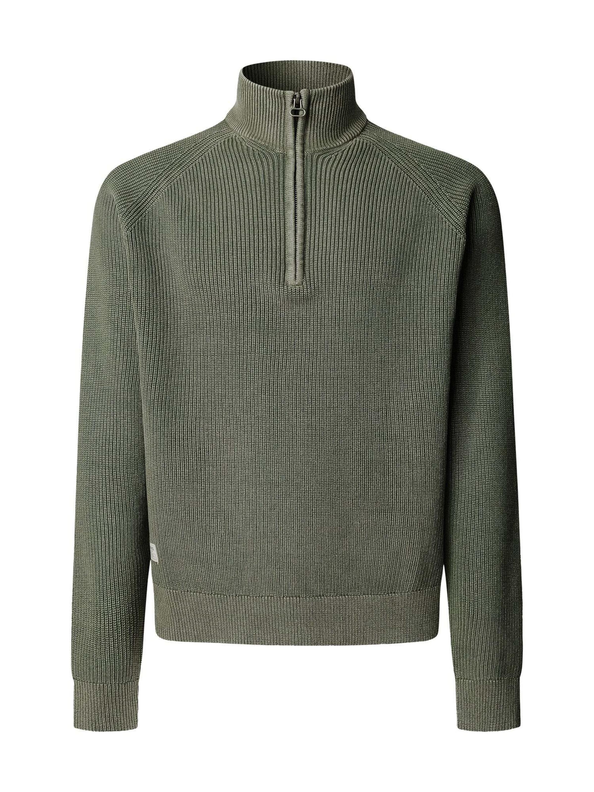Pullover 'FABIAN' di Pepe Jeans in verde: frontale
