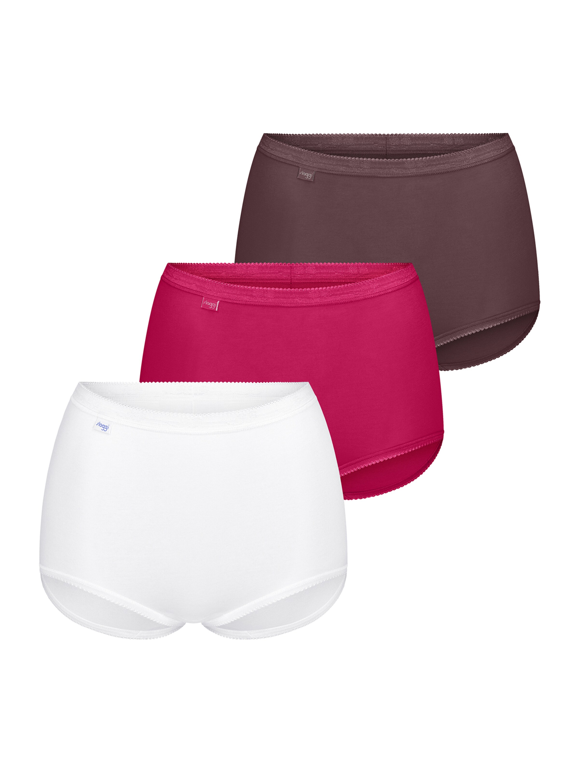 Slip ' Originals Basic ' SLOGGI en marron : devant