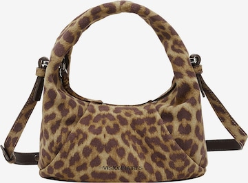 Les Visionnaires Handbag 'Greta' in Brown: front