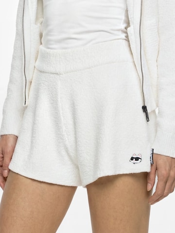 Karl Lagerfeld - regular Pantalón 'Ikon' en beige