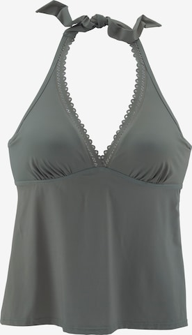 s.Oliver Triangle Tankini in Green: front