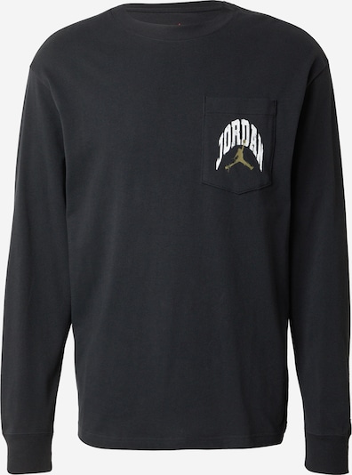 Jordan T-Shirt 'BRK' en kaki / noir / blanc, Vue avec produit