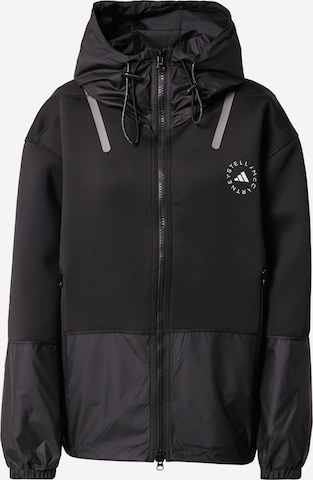 ADIDAS BY STELLA MCCARTNEY Sportjacke 'Scuba ' in Schwarz: predná strana