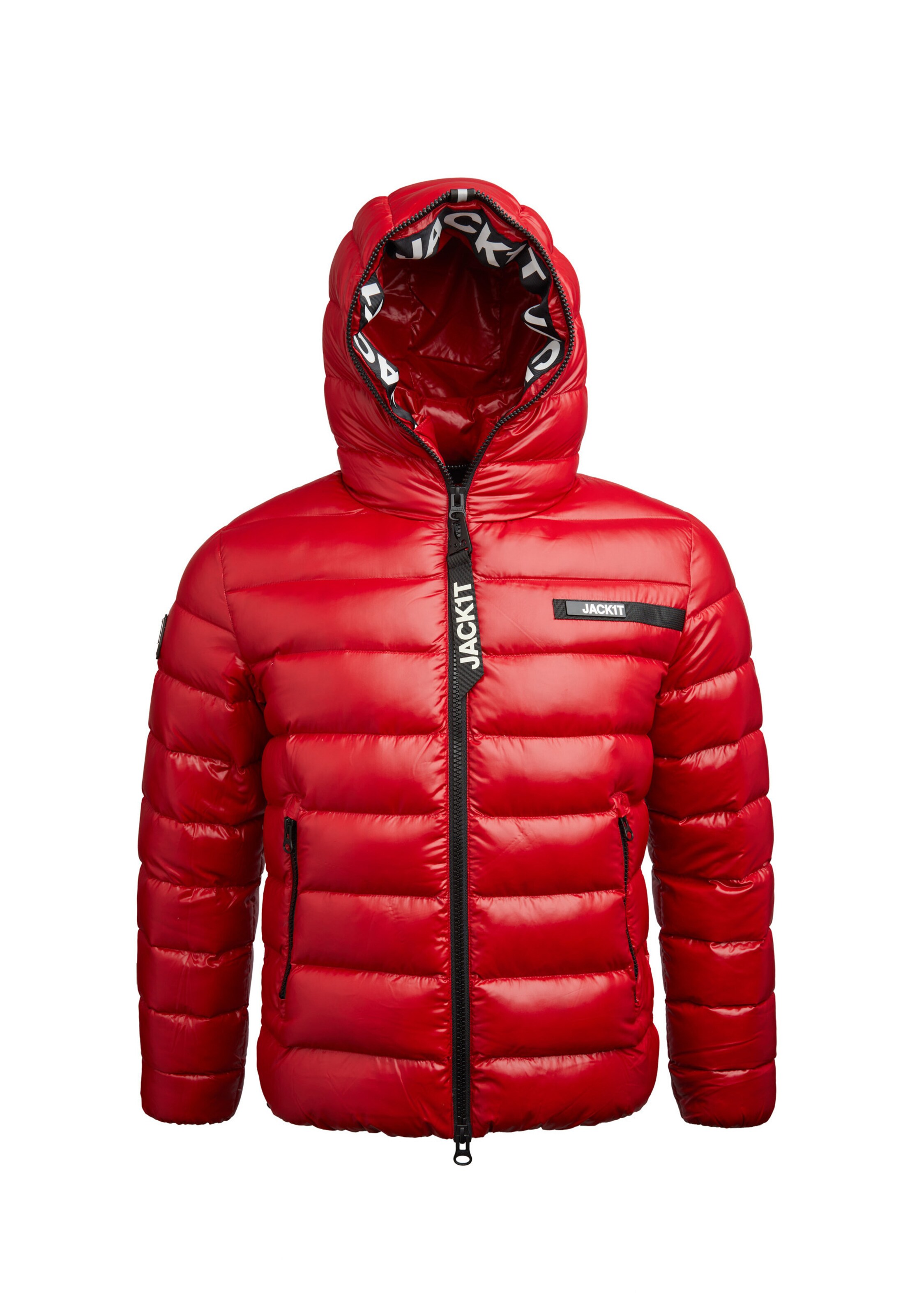Veste d’hiver JACK1T en rouge : devant