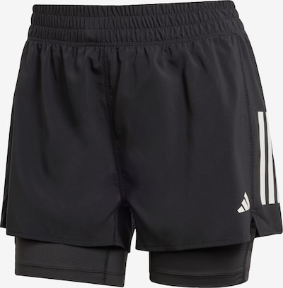 ADIDAS PERFORMANCE Sportshorts 'Own The Run' in schwarz / weiß, Produktansicht