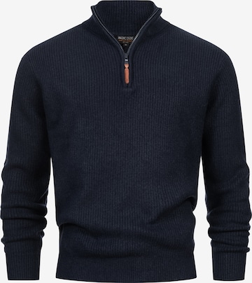 INDICODE JEANS Trui 'INPeace' in Blauw: voorkant