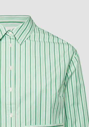 Chemisier s.Oliver en vert