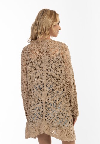 IZIA Knit Cardigan in Beige