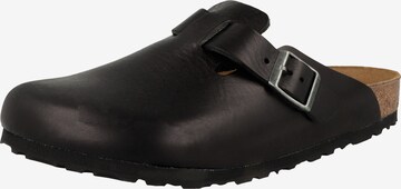 BIRKENSTOCK Clogs ' Boston ' in Black: front