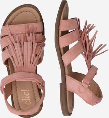 clic Sandals in Pink