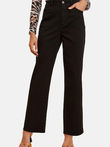 love & roses Loosefit Jeans i svart: framsida