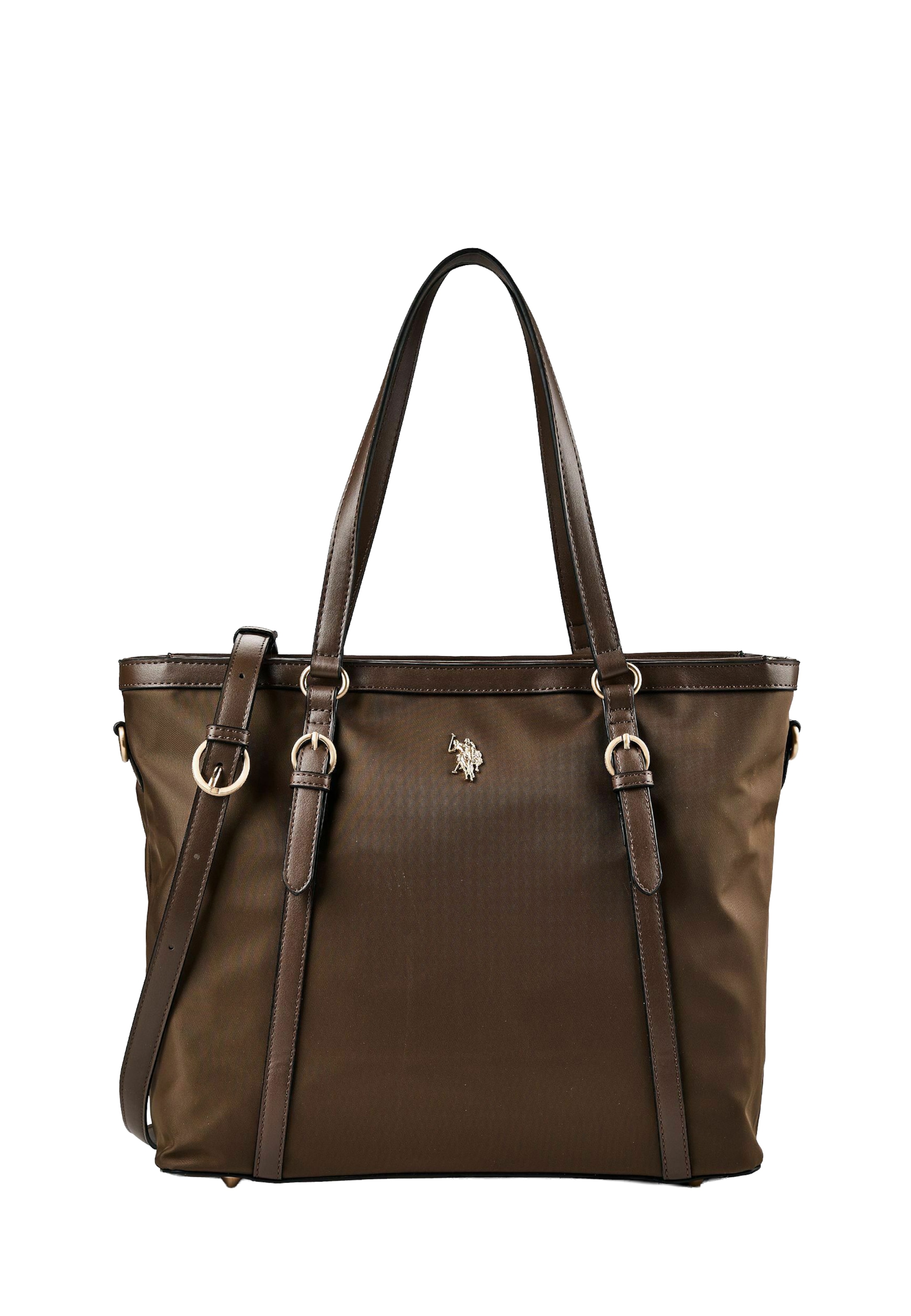Sac bandoulière 'HOUSTON' U.S. POLO ASSN. en marron : devant