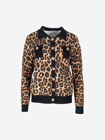 Passioni Strickjacke in Beige: Vorderseite