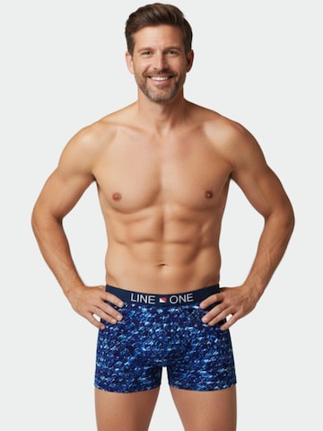Boxer 'Line One Herren Boxershorts "Nautic II"' di Line One in blu