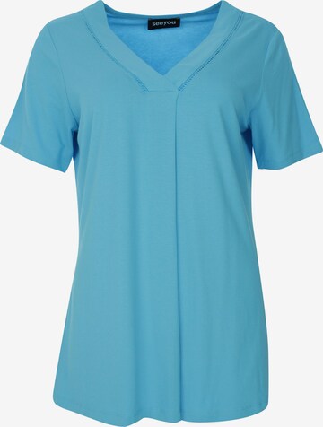 SEEYOU BY BIGGI M. Shirt in Blue: front
