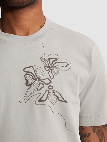 CAST IRON T-shirt 'T-shirt in jersey with artwork' i grå