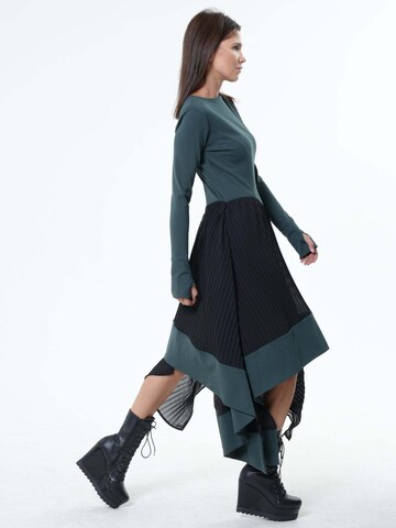 Robe de soirée Metamorphoza en vert