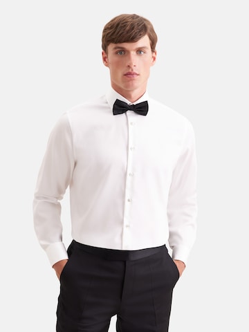 SEIDENSTICKER Regular fit Business shirt in White: front