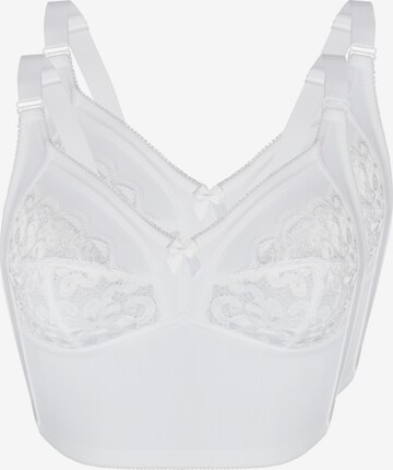 sassa Bustier BH in Wit: voorkant