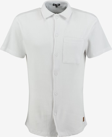 Key Largo Regular Fit Paita 'SIEGFRIED' värissä valkoinen: etupuoli