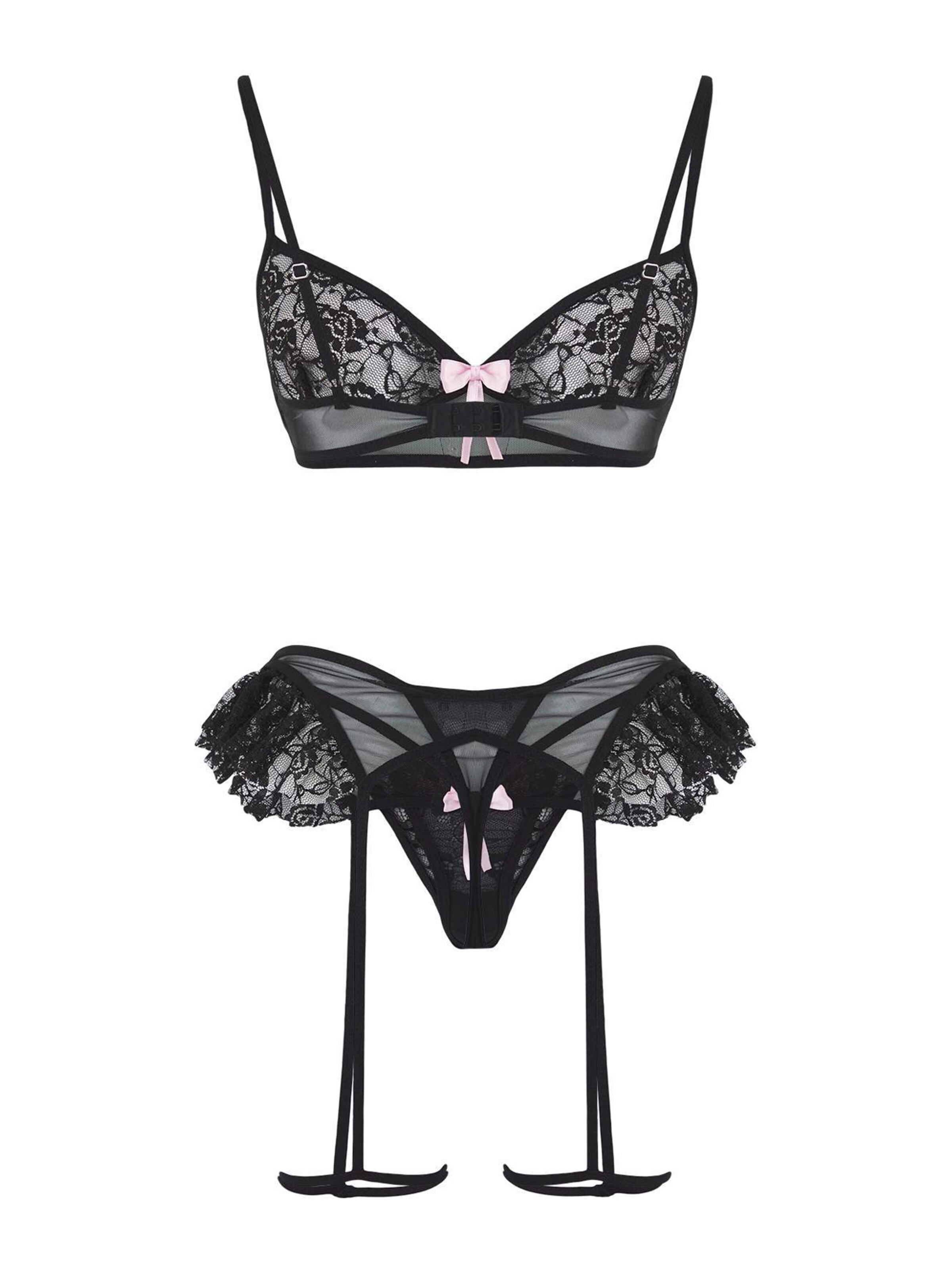 Bustier Ensemble de linge Trendyol en noir