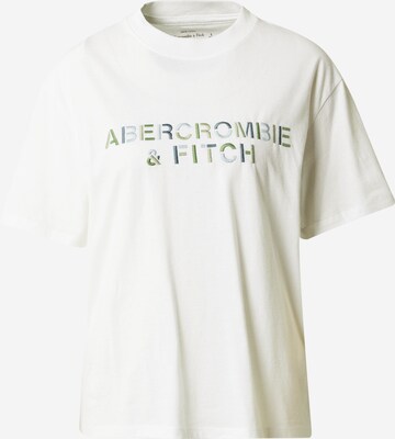 Abercrombie & Fitch Paita värissä valkoinen: edessä