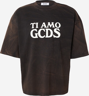 GCDS Paita 'TI AMO GCDS' värissä musta: etupuoli