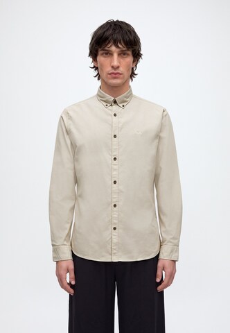 Camicia di Lindbergh in beige: frontale