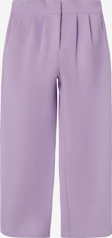 Loosefit Pantalon 'SUSIE' NAME IT en violet : devant