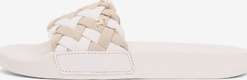 Mule TOMMY HILFIGER en beige : devant