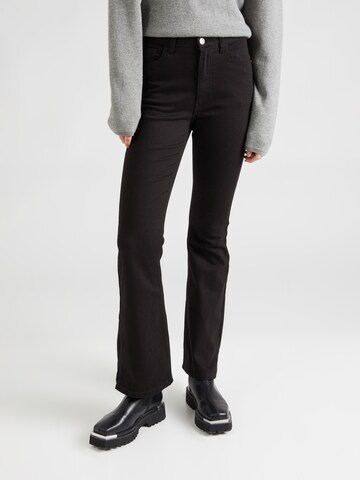 Dorothy Perkins Flared Jeans in Zwart: voorkant