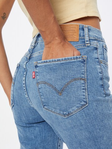 LEVI'S ® Normální Džíny '724 High Rise Straight' – modrá