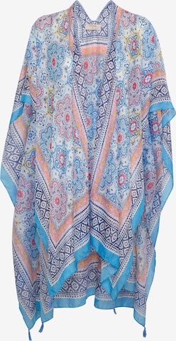 Cream Kimono in Mixed colors: front