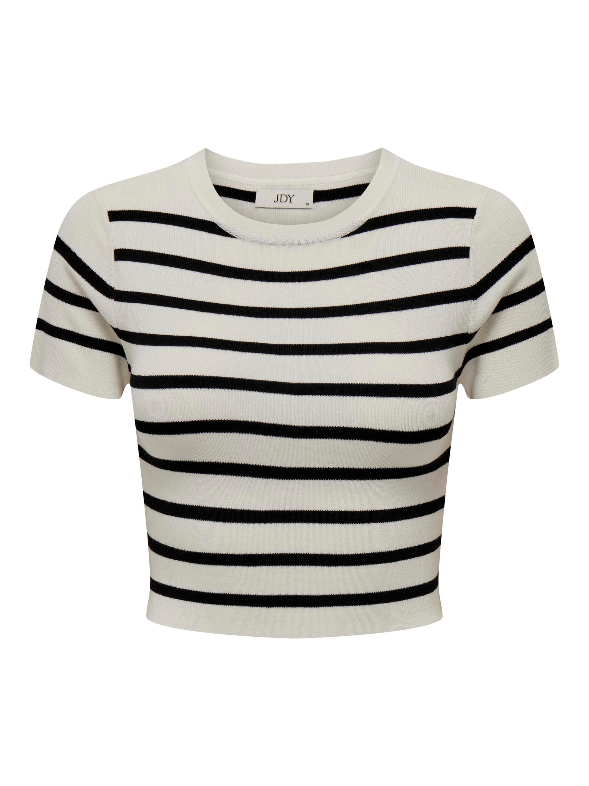 Pull-over 'JDYCIRKELINE' JDY en blanc : devant