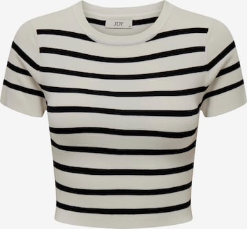 Pull-over 'JDYCIRKELINE' JDY en blanc : devant