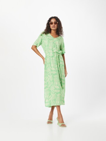 Fransa Dress 'FUN' in Green