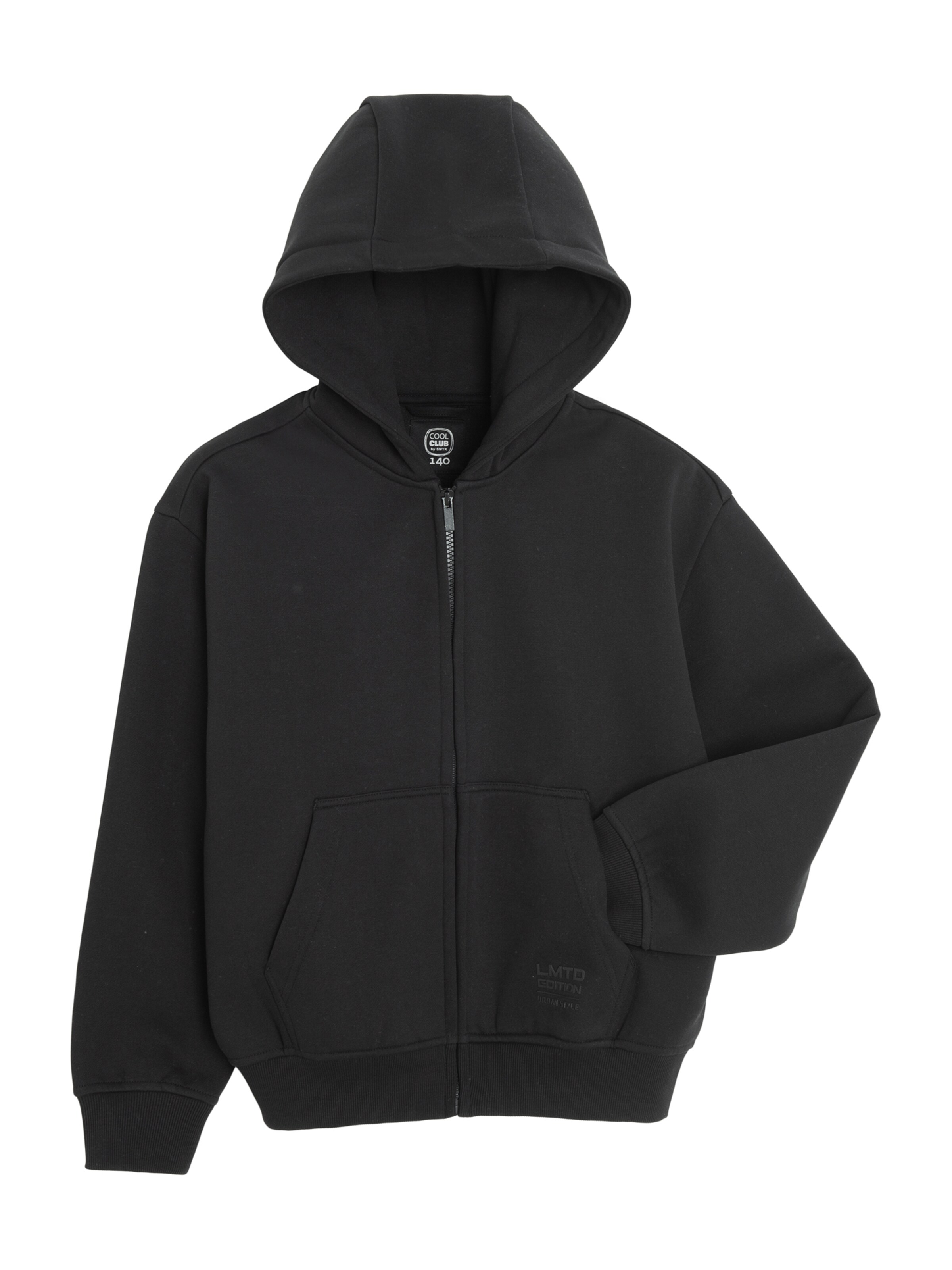 Cool Club Tréning dzseki - fekete: elől