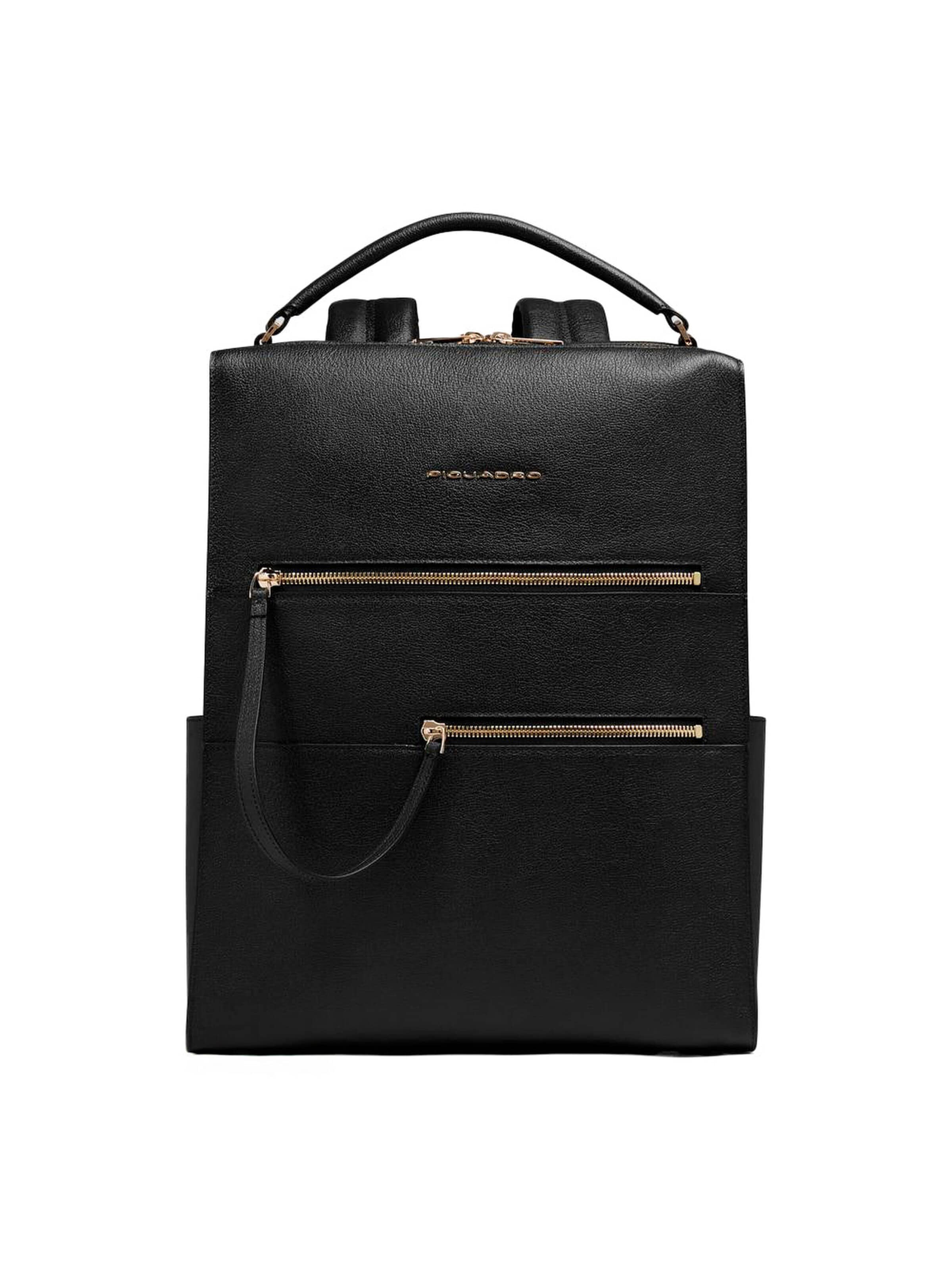 Piquadro Rucksack‌‌‌‌ in Schwarz: Vorderseite