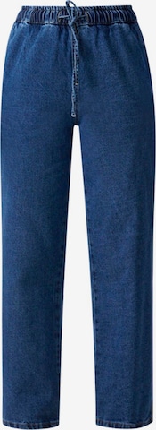Regular Pantalon Touche Prive en bleu : devant