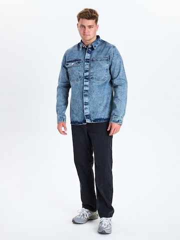 Dxnmxrk Between-season jacket 'DXFernando' in Blue
