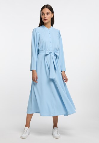 Robe-chemise RISA en bleu