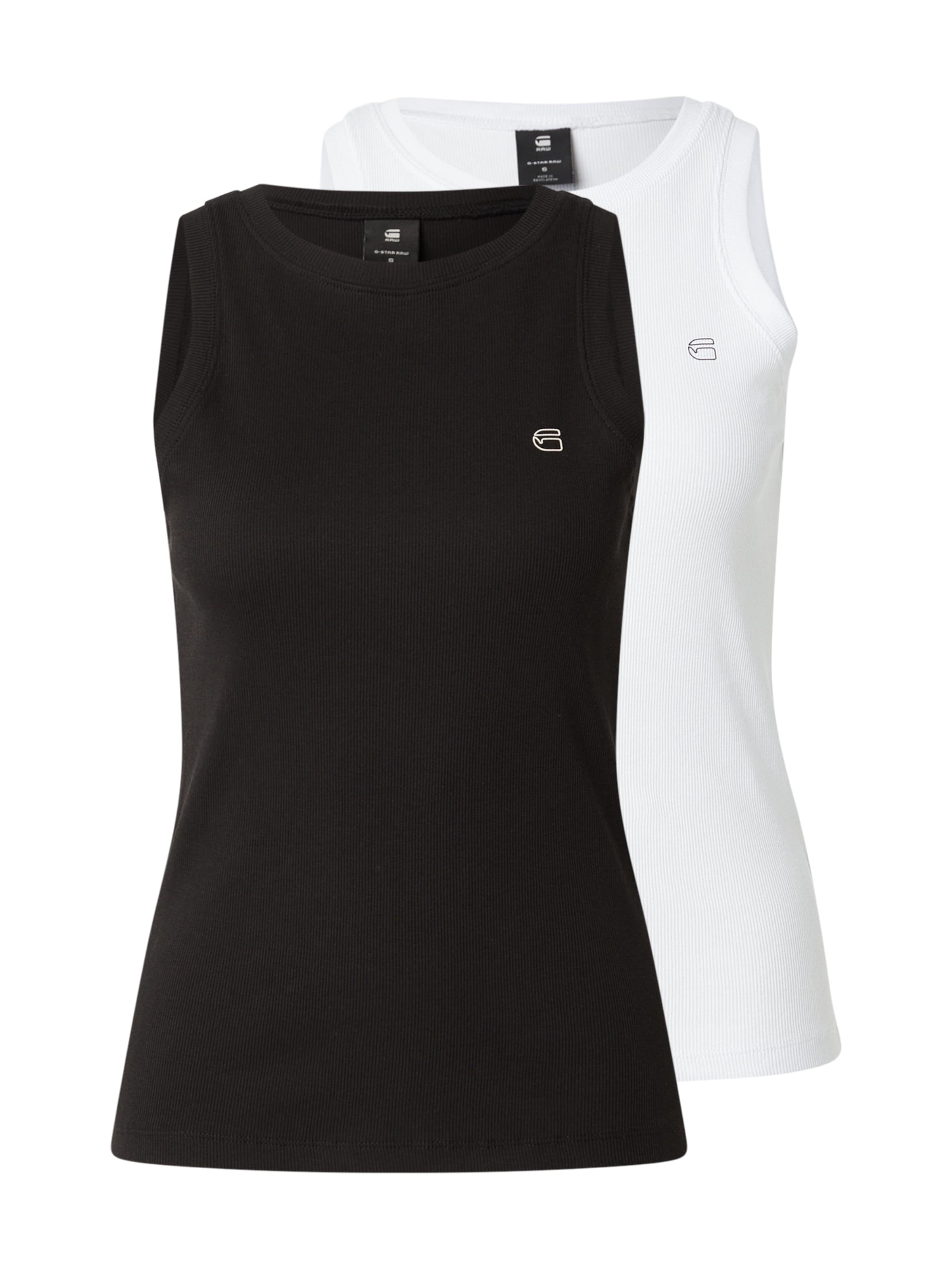 G-STAR Топ в черно: отпред