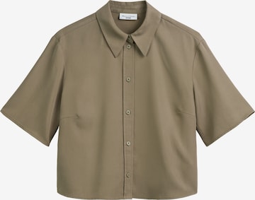 Camicia da donna di Marc O'Polo DENIM in verde: frontale