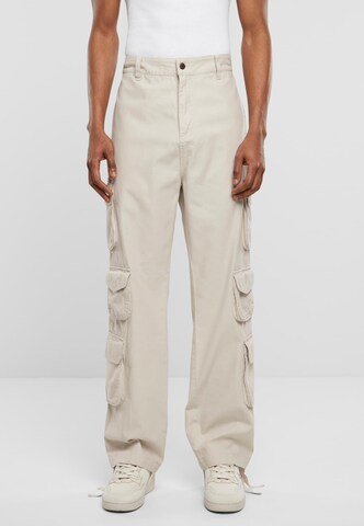 Loosefit Pantalon cargo Karl Kani en blanc